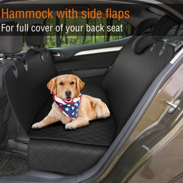 Wholesale Pet Product Non-Slip Dog Car Scratchproof Hammock for Dog Car Seat Cover Outdoor Travel Backseat Protection Convertible Anti-Scratch Hammock 5% off