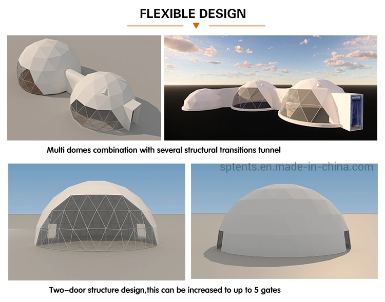 Four Season Luxury Glamping Hotel Dome Tent for Camping