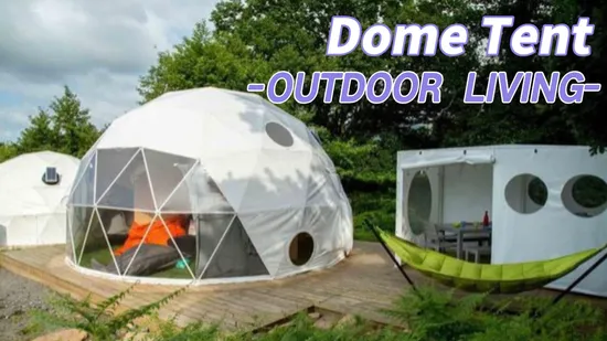 Four Season Luxury Glamping Hotel Dome Tent for Camping