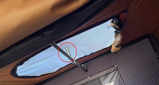 Lazyhiker Уличная палатка на крыше с твердой оболочкой для кемпинга и водонепроницаемой тканью для 2-3 человек
