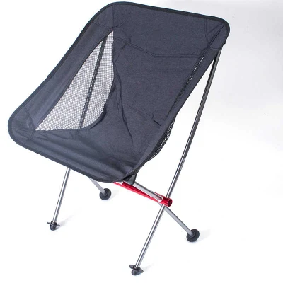 Изготовленное по индивидуальному заказу сверхлегкое портативное складное кресло для кемпинга с луной для пляжного туризма, пикника